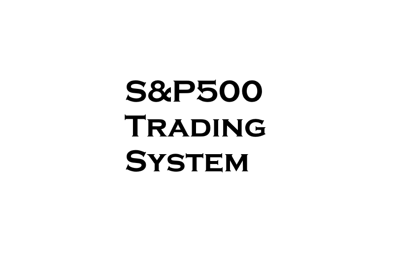 S&P500-Trading-System