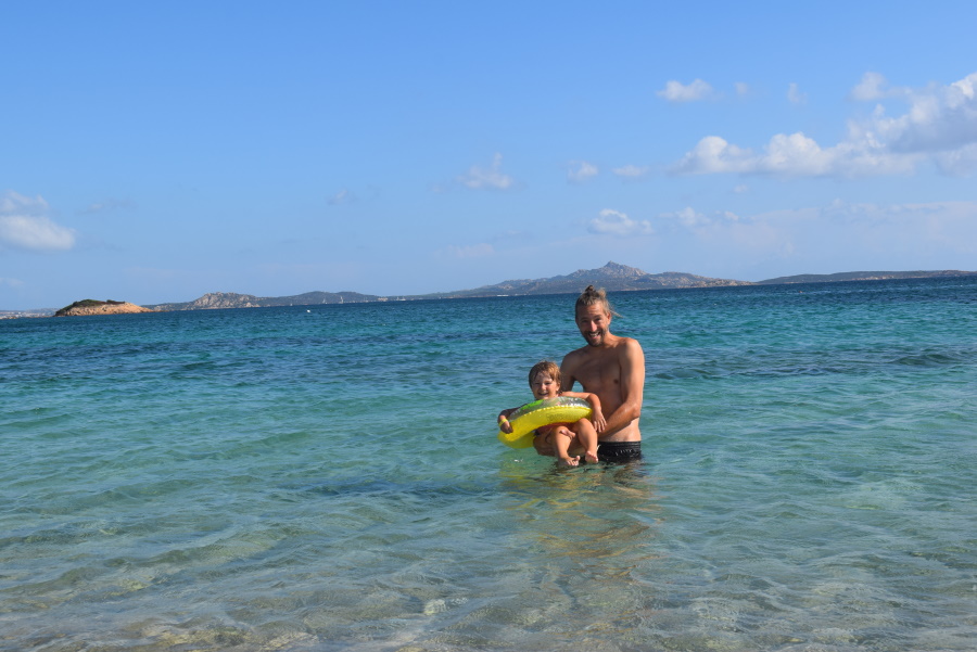 Me and my daughter - Sardinia 2022